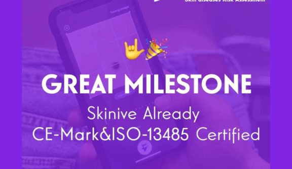 Skinive has been CE Marked as a medical device